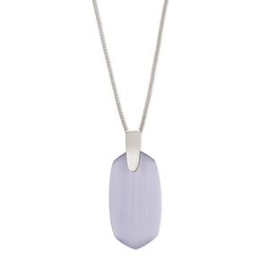 Kendra Scott Inez Necklace in silver/gray